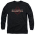 BSG/LOGO WITH PHOENIX - L/S ADULT 18/1 - BLACK