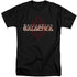 BSG/LOGO WITH PHOENIX - S/S ADULT TALL 18/1 - BLACK