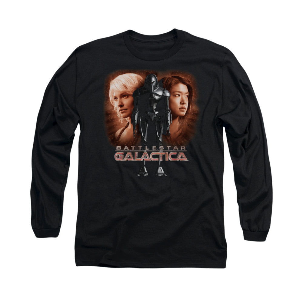 BSG/CREATED BY MAN - L/S ADULT 18/1 - BLACK