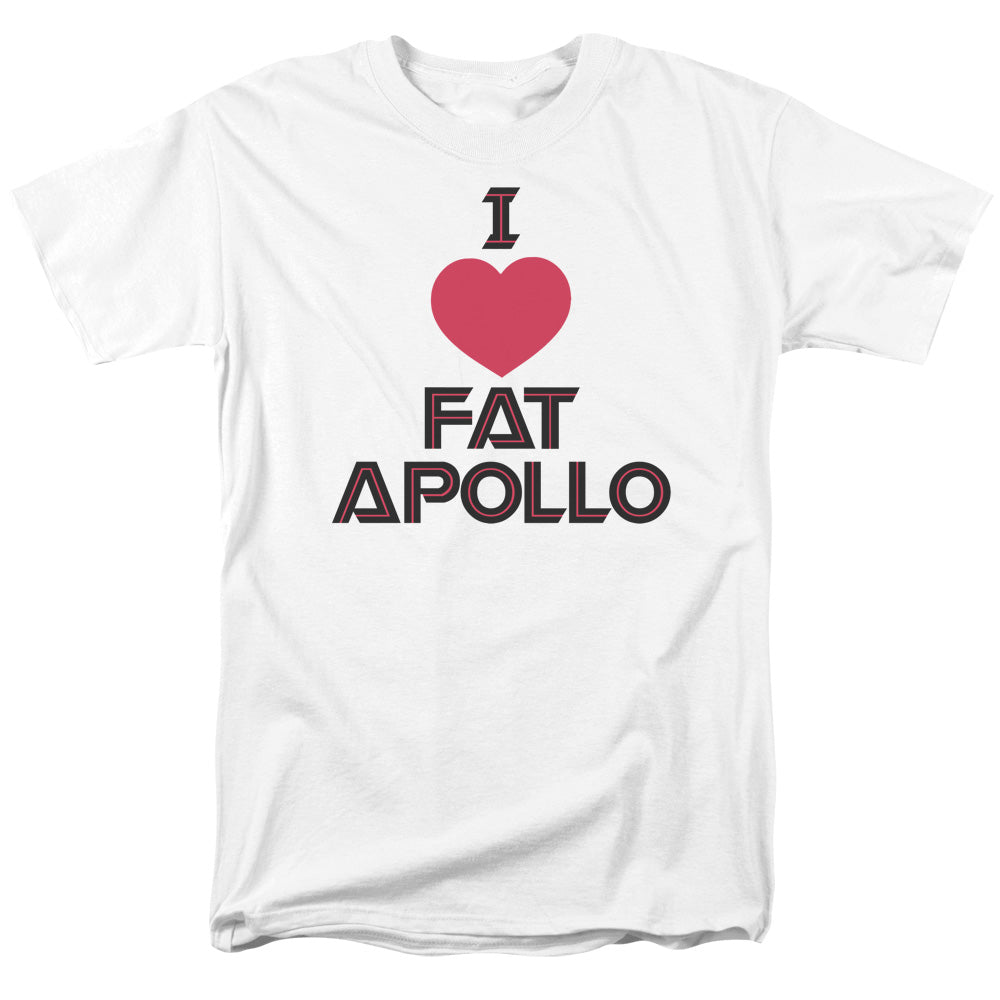 BSG/I HEART FAT APOLLO - S/S ADULT 18/1 - WHITE