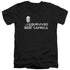 BSG/I SURVIVED NEW CAPRICA - S/S ADULT V-NECK 30/1 - BLACK