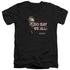 BSG/SO SAY WE ALL - S/S ADULT V-NECK 30/1 - BLACK