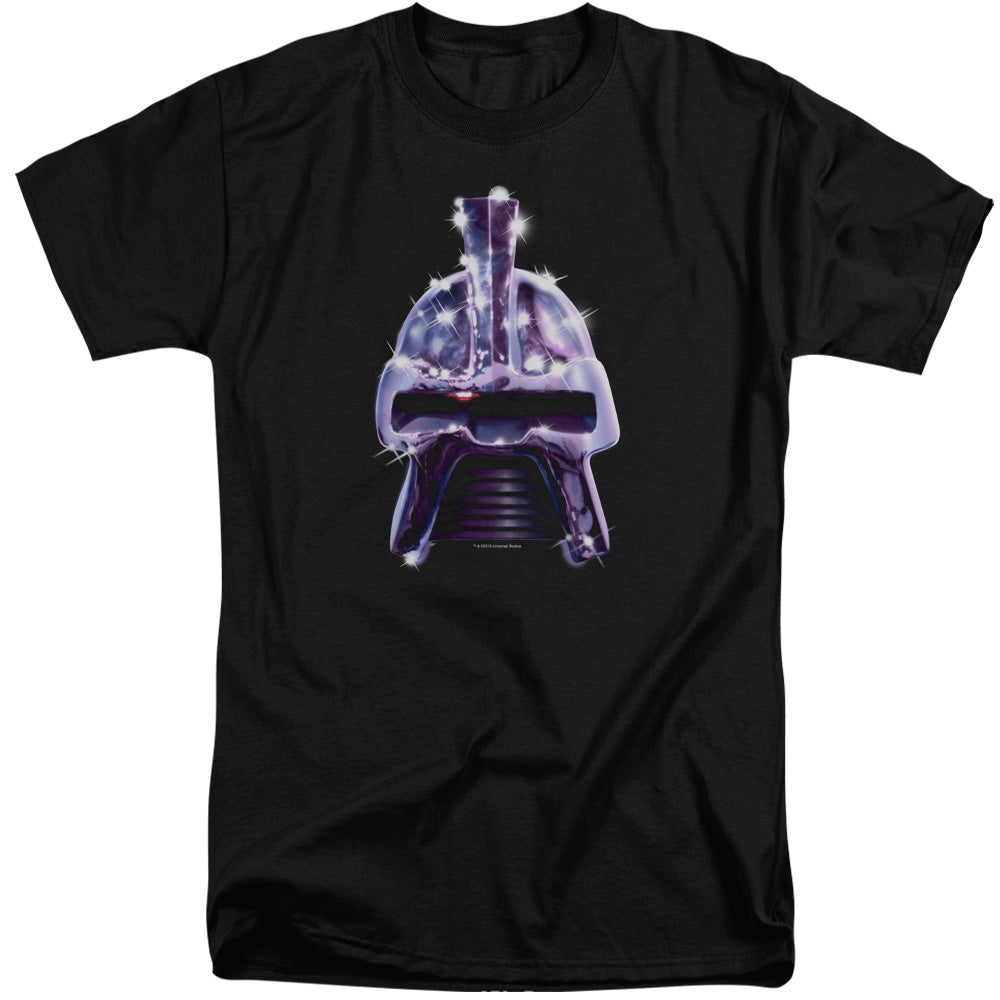 BSG/RETRO CYLON HEAD - S/S ADULT TALL 18/1 - BLACK