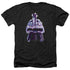 BSG/RETRO CYLON HEAD - ADULT HEATHER - BLACK