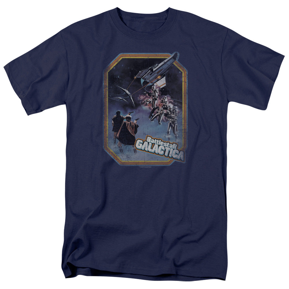 BSG/POSTER IRON ON - S/S ADULT 18/1 - NAVY
