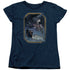 BSG/POSTER IRON ON - S/S WOMENS TEE - NAVY