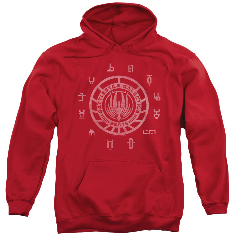 BSG/COLONIES - ADULT PULLOVER HOODIE - RED