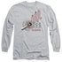 BSG/RED SQUADRON SPLATTER -  L/S ADULT 18/1  - SILVER