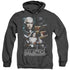 BSG/35TH ANNIVERSARY COLLAGE - ADULT HEATHER HOODIE - BLACK