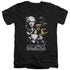 BSG/35TH ANNIVERSARY COLLAGE - S/S ADULT V-NECK 30/1 - BLACK