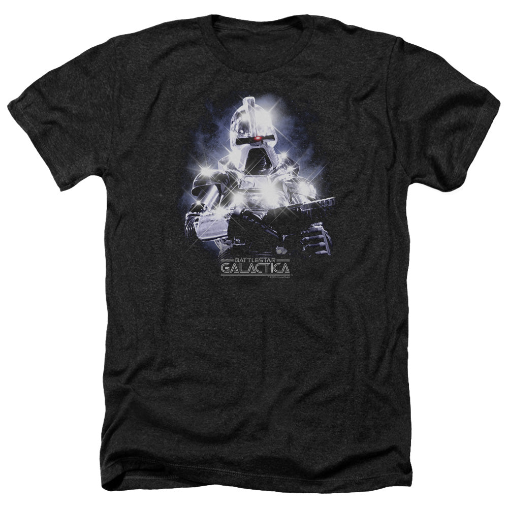 BSG/35TH ANNIVERSARY CYLON - ADULT HEATHER - BLACK