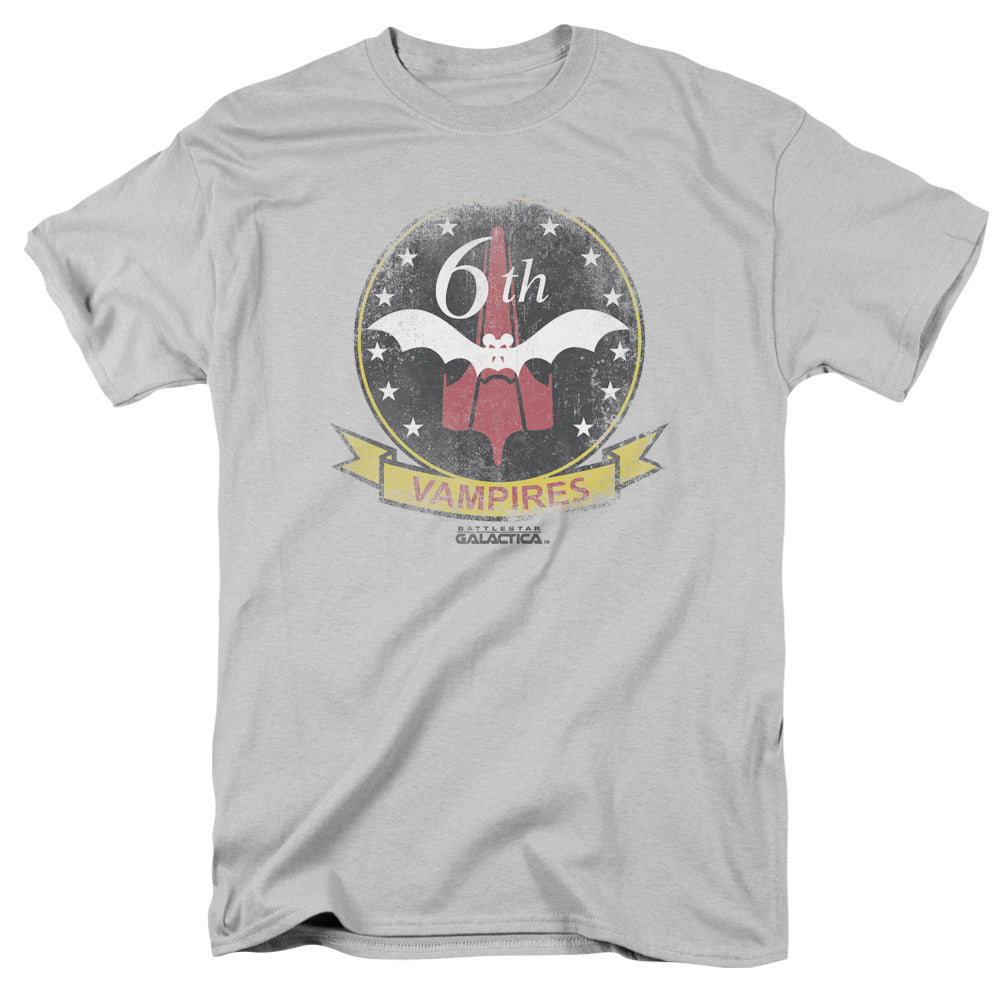 BSG/VAMPIRES BADGE - S/S ADULT 18/1 - SILVER