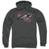 BSG/GALACTICA - ADULT PULLOVER HOODIE - CHARCOAL