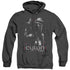 BATTLESTAR GALACTICA/CENTURIONS - ADULT HEATHER HOODIE - BLACK