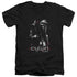 BATTLESTAR GALACTICA/CENTURIONS - S/S ADULT V-NECK 30/1 - BLACK
