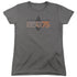 BATTLESTAR GALACTICA/BSG75 - S/S WOMENS TEE - CHARCOAL
