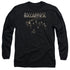 BATTLESTAR GALACTICA/BATTLE CAST - L/S ADULT 18/1 - BLACK