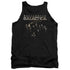 BATTLESTAR GALACTICA/BATTLE CAST - ADULT TANK - BLACK