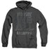 BSG/TOGETHER NOW - ADULT HEATHER HOODIE - BLACK