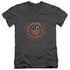 BSG/SQUADRON - S/S ADULT V-NECK 30/1 - CHARCOAL