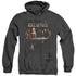 BSG/DESTINY - ADULT HEATHER HOODIE - BLACK