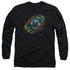 BATTLESTAR GALACTICA/EMBLEM KNOCK-OUT - L/S ADULT 18/1 - BLACK