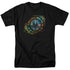 BATTLESTAR GALACTICA/EMBLEM KNOCK-OUT - S/S ADULT 18/1 - BLACK