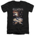 BATTLESTAR GALACTICA (NEW)/WHEN CYLONS ATTACK - S/S ADULT V-NECK 30/1 - BLACK
