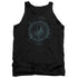 BATTLESTAR GALACTICA (NEW)/FADED EMBLEM - ADULT TANK - BLACK