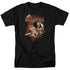 BATTLESTAR GALACTICA (NEW)/VIPERS STRETCH - S/S ADULT 18/1  -  BLACK