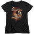 BATTLESTAR GALACTICA (NEW)/VIPERS STRETCH - S/S WOMENS TEE - BLACK