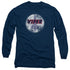 BSG/WAR TORN VIPER LOGO -  L/S ADULT 18/1  - NAVY