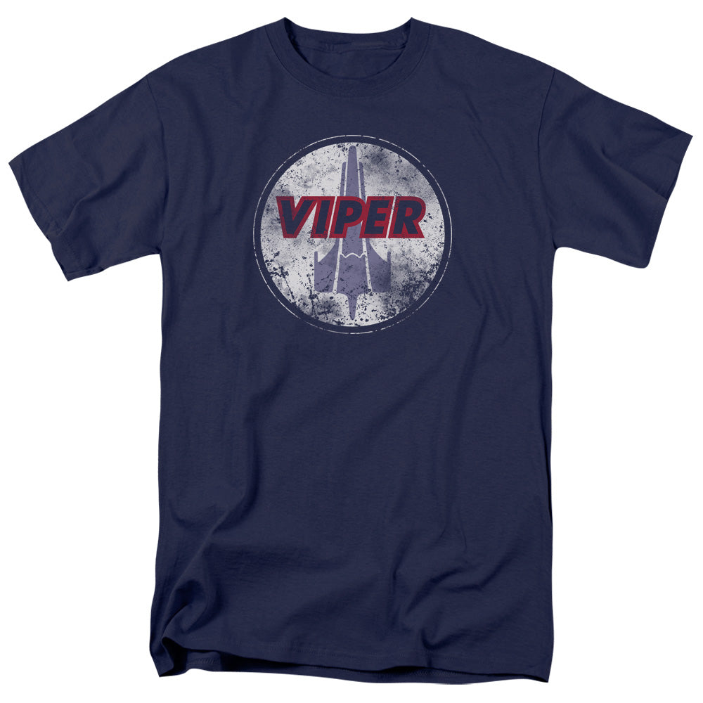 BSG/WAR TORN VIPER LOGO - S/S ADULT 18/1 - NAVY