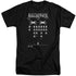 BSG/GALACTIC INVADERS - S/S ADULT TALL 18/1 - BLACK