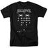 BSG/GALACTIC INVADERS - S/S ADULT 18/1 - BLACK