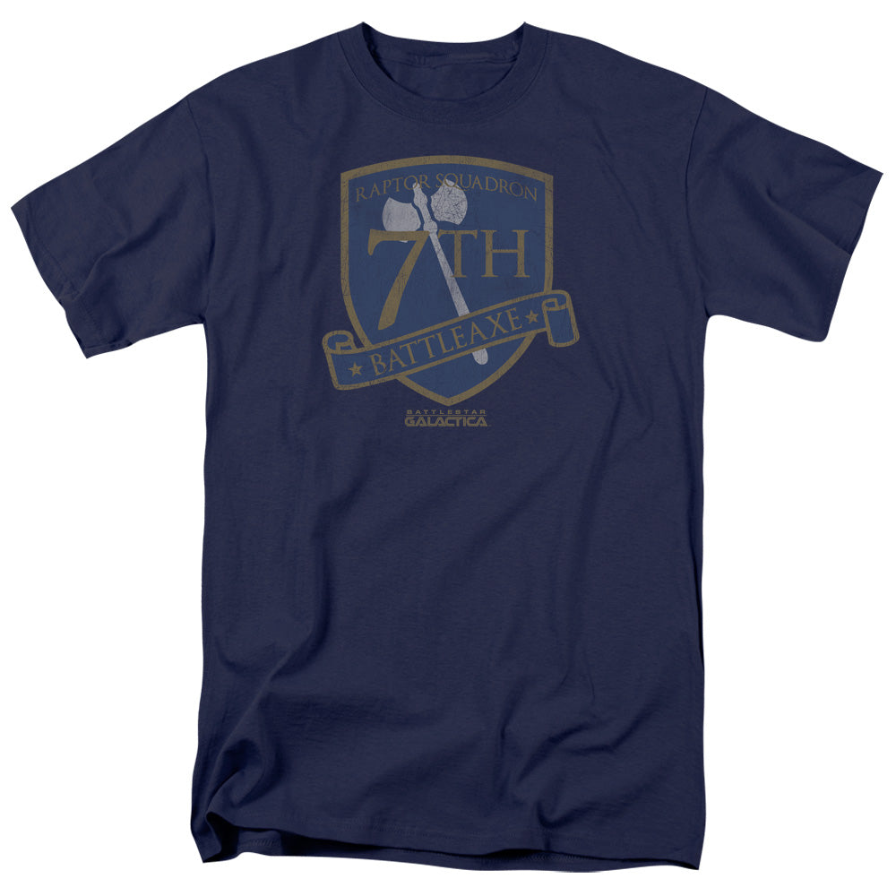 BSG/BATTLEAXE BADGE - S/S ADULT 18/1 - NAVY