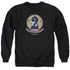 BSG/STRIKE FIGHTERS BADGE - ADULT CREWNECK SWEATSHIRT - BLACK