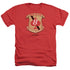 BSG/RED ACES BADGE - ADULT HEATHER - RED