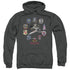 BSG/BADGES - ADULT PULLOVER HOODIE - CHARCOAL