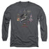 BSG/BADGES -  L/S ADULT 18/1  - CHARCOAL