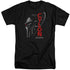 BSG/CYLON FACE - S/S ADULT TALL 18/1 - BLACK
