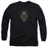 BSG/CREST OF SHIPS -  L/S ADULT 18/1  - BLACK