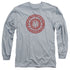 BSG/ERODED LOGO -  L/S ADULT 18/1  - ATHLETIC HEATHER