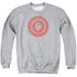 BSG/ERODED LOGO - ADULT CREWNECK SWEATSHIRT - ATHLETIC HEATHER