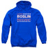 BSG/ROSLIN FOR PRESIDENT - ADULT PULLOVER HOODIE - ROYAL BLUE