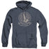 BSG/VIPER SQUAD - ADULT HEATHER HOODIE - NAVY