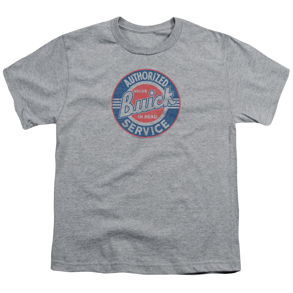 BUICK/AUTHORIZED SERVICE - S/S YOUTH 18/1 - ATHLETIC HEATHER