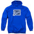 BUICK/DISTRESSED EMBLEM - ADULT PULLOVER HOODIE - ROYAL BLUE