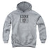 BUICK/1946 EMBLEM - YOUTH PULLOVER HOODIE - ATHLETIC HEATHER
