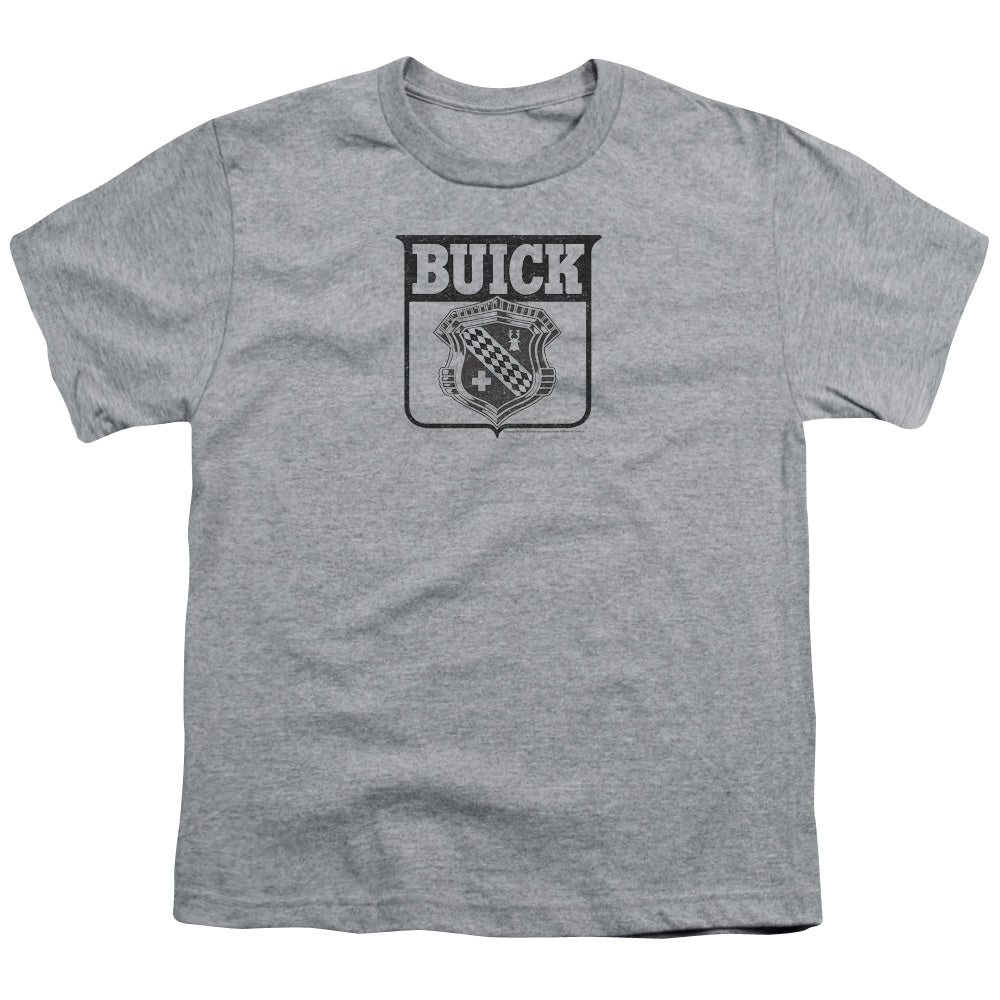 BUICK/1946 EMBLEM - S/S YOUTH 18/1 - ATHLETIC HEATHER